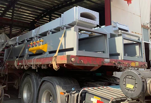 PLC電腦控制網帶式銅粉燒結爐發車